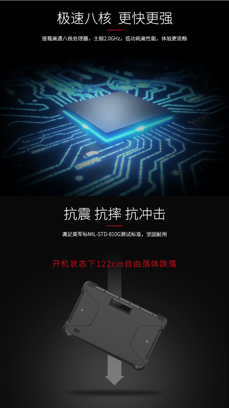 三防平板电脑 WCT-810A