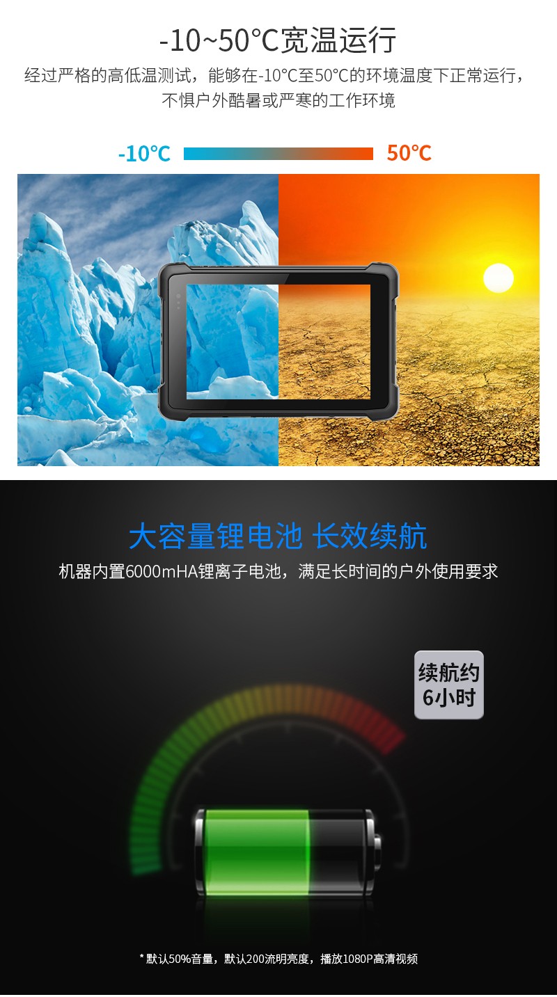 三防平板电脑WCT-810F