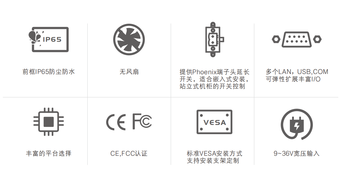 电阻触摸屏工业平板电脑