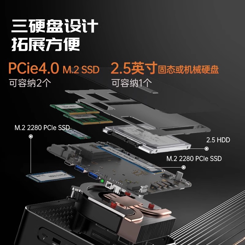 DBC-600迷你办公游戏主机